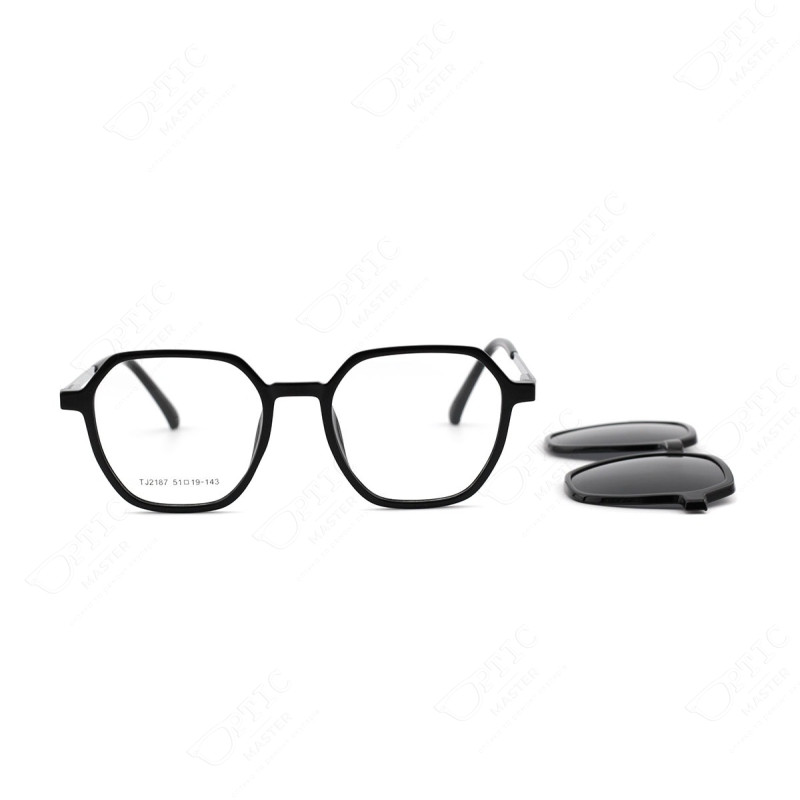 Оправа для очков  с солнцезащитным клипоном OptiGlass c01, 706
