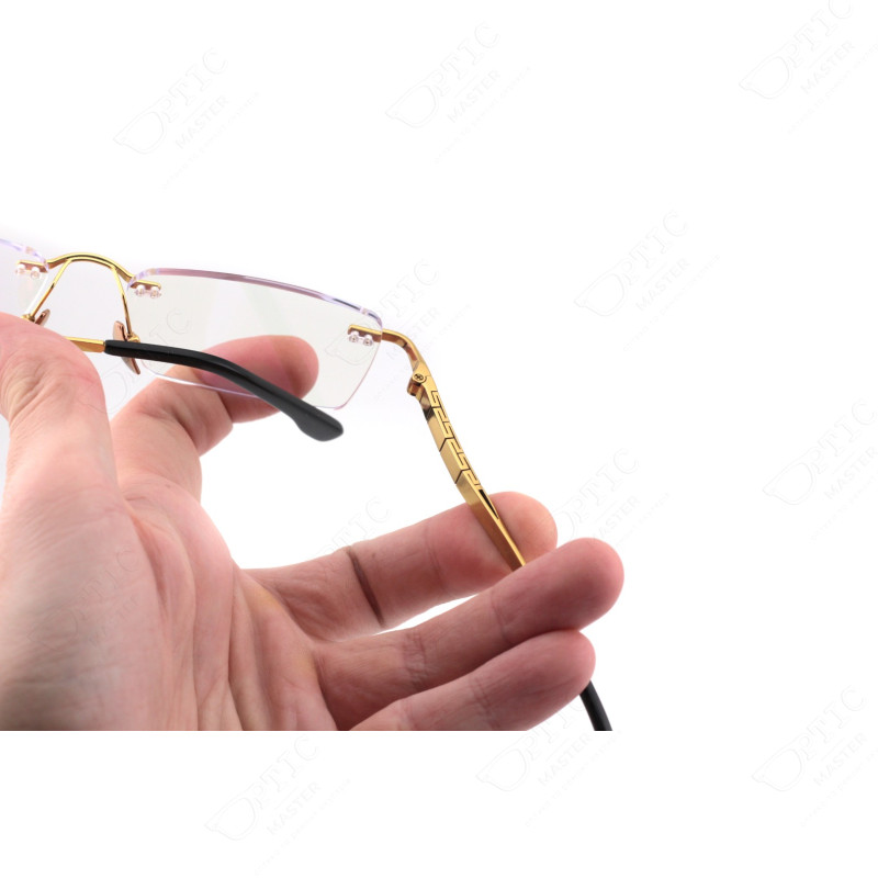 Оправа для очков титановая OptiGlass F91092T C1, 1313-2
