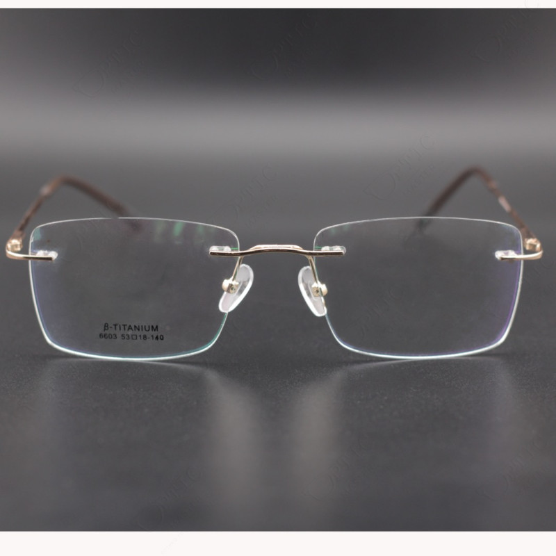 Оправа для окулярів титанова OptiGlass 6603 C3, 1352