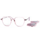 Оправа для очков с накладкой OptiGlass c4, 1757