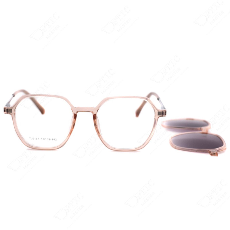 Оправа для очков с накладкой OptiGlass c2, 1758