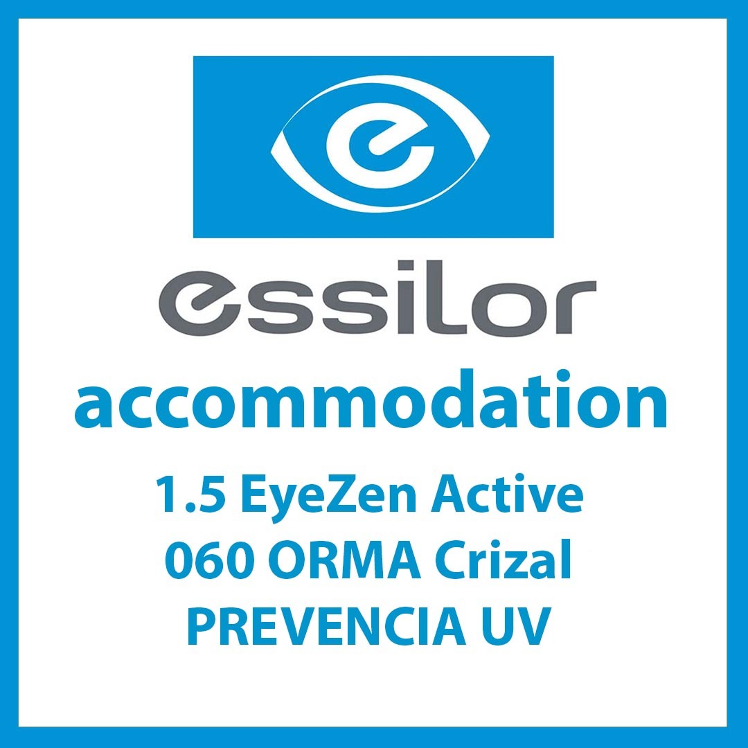 Лінзи для окулярів Essilor 1,5 EyeZen Active ORMA Crizal Prevencia